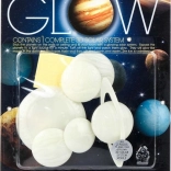 Svietiace planétky 3D 4M – sada slnečnej sústavy na stenu