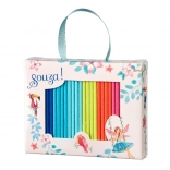 Souza! Darčeková Sada - Gumičky do Vlasov pre Deti, 24 ks