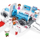 Rozkladacia sanitka s figúrkami 30 cm