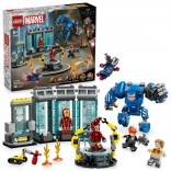 lego marvel laboratórium iron mana: zbrojnica 76315