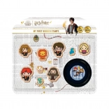 Moje prvé pečiatky HARRY POTTER drevená sada 9+1 s poduškou