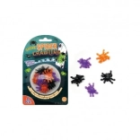 Lepkaví silikónoví pavúci 3 cm – sada 12 ks