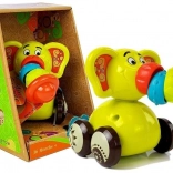 Autíčko Slon pre Bábätká s Pohyblivým Kmeňom