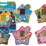 Vrecková elektronická hra tetris – ružová hviezda