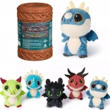 Ako vycvičiť draka – plyšoví draci v sude 8 cm