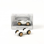 Sada 5 ks drevených autíčok Milaniwood farebný mix