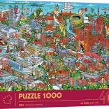 Trefl puzzle Premium Plus Share the Moments: Trojmesto 1000 dielikov
