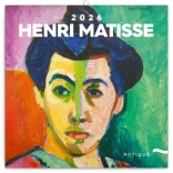 Poznámkový kalendár Henri Matisse 2026