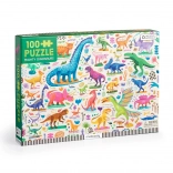 Mudpuppy Puzzle Silní dinosaury 100 dielikov