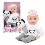 Bábika NATALIA bábätko 33 cm s hračkou