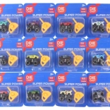 Vystreľovacie kovové autíčko pre deti