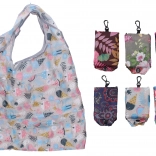 Skladacia látková taška s karabínou