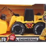 Stavebné auto nakladač na batérie