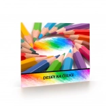 Dosky na číslice pre prvákov Pastelky