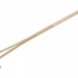 Teddies detské hrable s drevenou násadou 90 cm – Červené