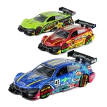 Kovové pretekárske auto 11 cm