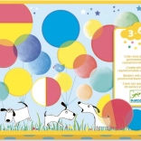 Djeco Dúhová koláž: Magické kruhy