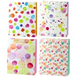 Darčeková taška Akvarelové Bodky Pastelové