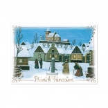 Vianočné želanie s motívom venčeka