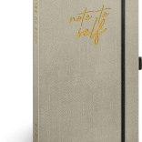 Nedatovaný plánovač Note to Self, 5 minút denne, 13 × 21 cm