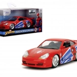 Kovový model auta Porsche 911 GT3 RS Spider‑Man 1:32