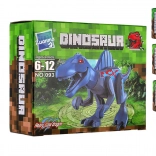 Plastová stavebnica dinosaury – mix druhov v krabičke 13 × 10 cm