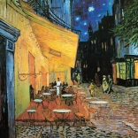 Puzzle Terasa Kaviarne v Noci 1000 Dielov Eurographics