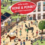 Veľká obrázková knižka Kone a poníky