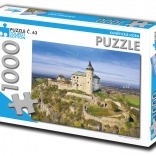 Turistická edícia puzzle Kunětická hora 1000 dielikov