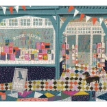 Galison puzzle Book Haven 1000 dielikov