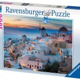 Puzzle Večer v Santorini 1000 ks Ravensburger