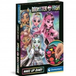 Sada Make Up denník Monster High od Clementoni