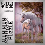 Kovové puzzle Čarovný les 1000 dielikov