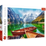 Puzzle 500 dielikov – Lago di Braies, Taliansko TREFL
