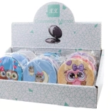 Vreckové zrkadielko so sovičkami