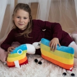 Plyšový Vankúš Dúháčik Déčko