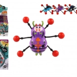 leziaci pavúk na sklo 8 × 6 cm, plastový, 4 farby