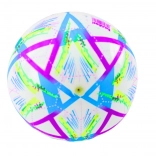 Gumená lopta fialová s výraznými vzormi 24 cm