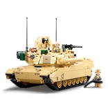 Sluban ModelBricks bojový tank M1A2 Abrams stavebnica