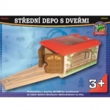 Maxim stredné depo pre vláčiky s dverami