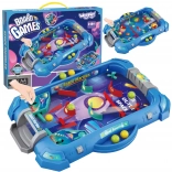 stolová pinballová hra kozmická rozohra 2v1 WOOPIE