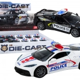 Kovové policajné autíčko 1:32 s pohonom