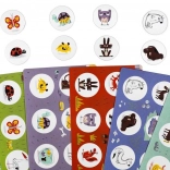 Captain Smart - Detská hra Loto: Zvieratá