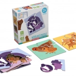 Véééliké puzzle mláďatá s mamou