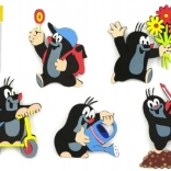 Penová dekorácia Krteček a torta