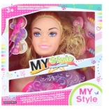 Česacia hlava s doplnkami pre deti