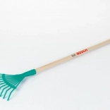 Záhradné hrable Bosch s drevenou násadou