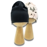 Obojstranná detská čiapočka Nicol Bambi