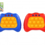 Elektronická pop-it hra Bubble Pops – svetelné bubliny, 4 herné režimy, 2 farby