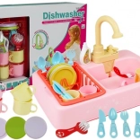 Farebné umývadlo s vodou + príslušenstvo